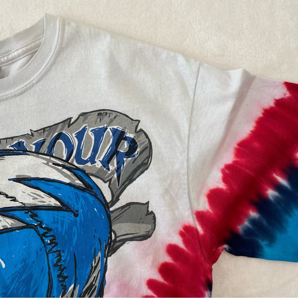VTG 2003 Grateful Dead Liquid Blue Steal Your Face USA Graphic T-Shirt Mens Sz M - Picture 11 of 11